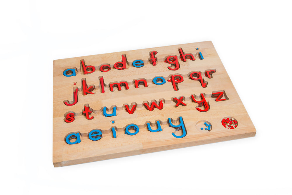 Small Movable Alphabet Letters blue