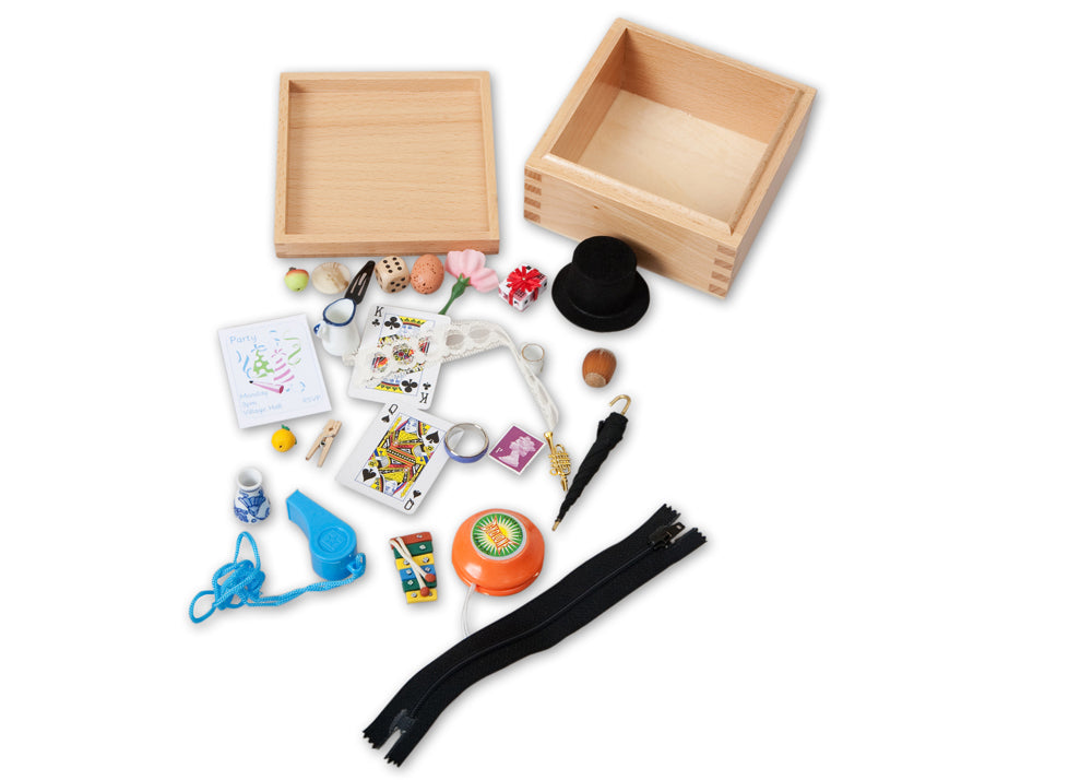 Montessori Individual items for language boxes