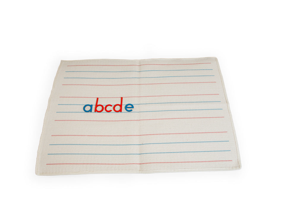 Spelling Mat for print movable alphabet (triple)