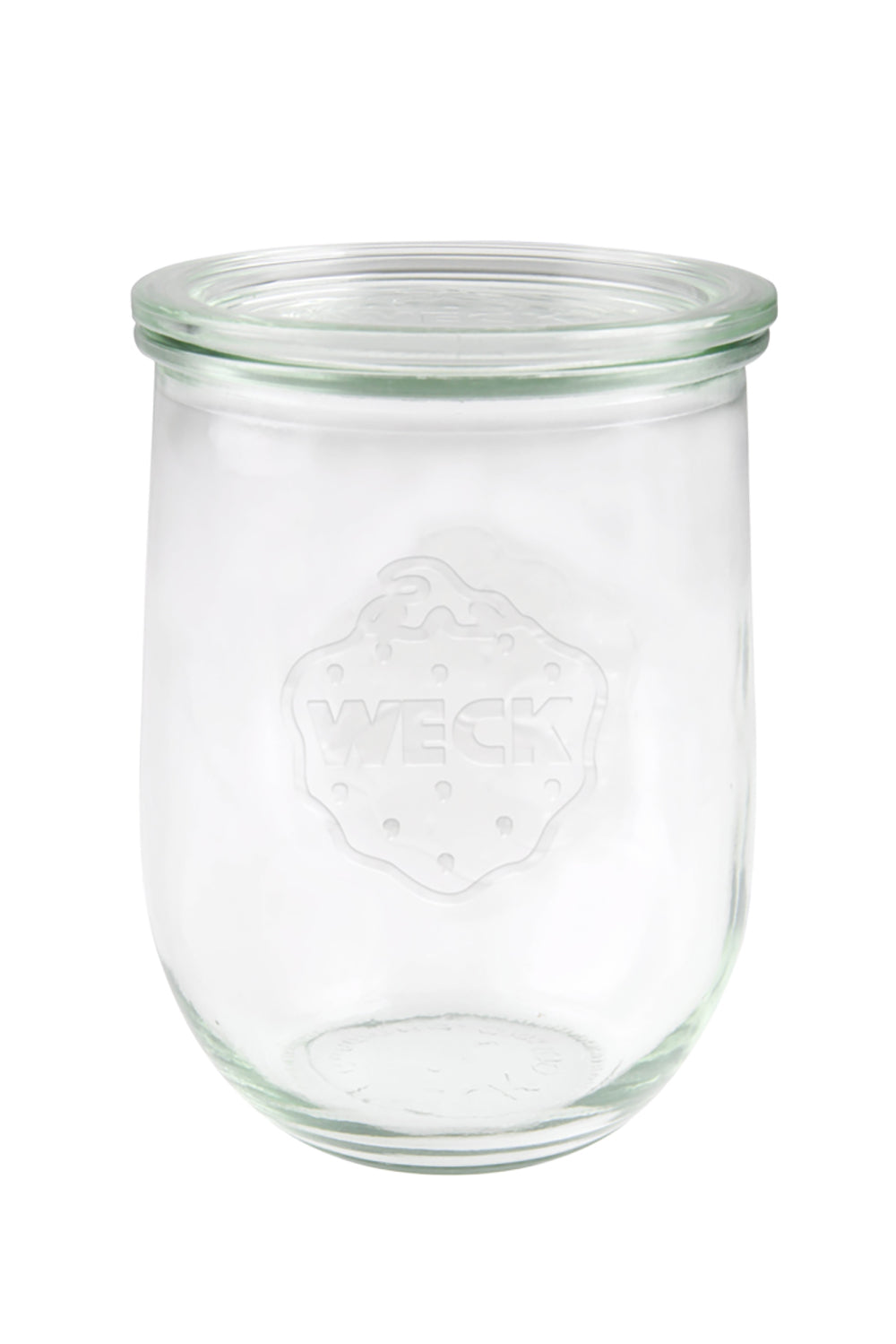 SET OF SIX 1062ml Large Tulip Weck Jars. Model 745