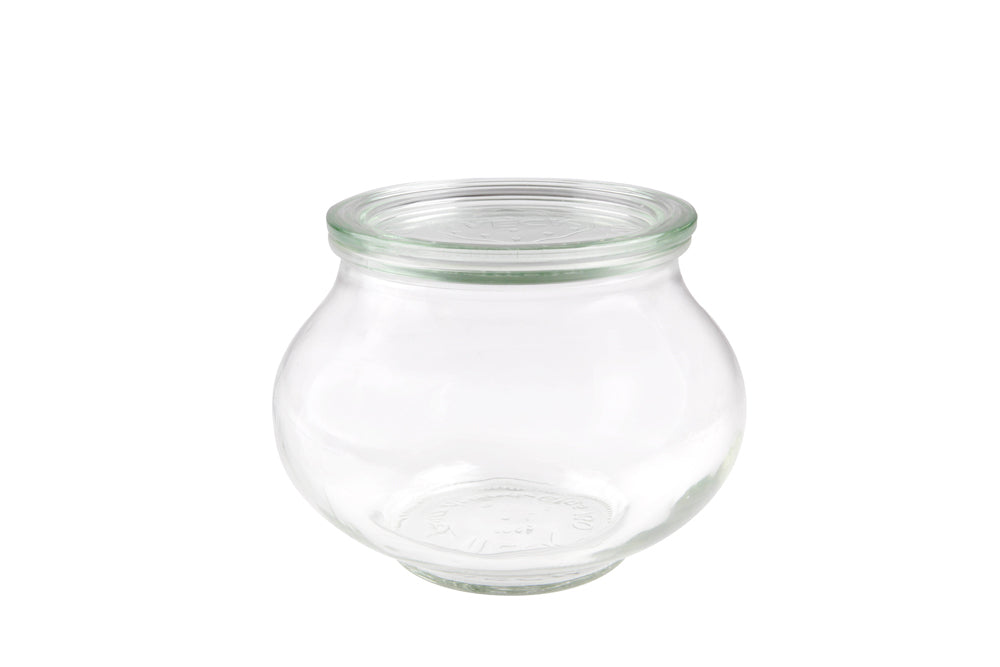 SET OF FOUR large 1062ml Beautiful Weck Jars. Model 748