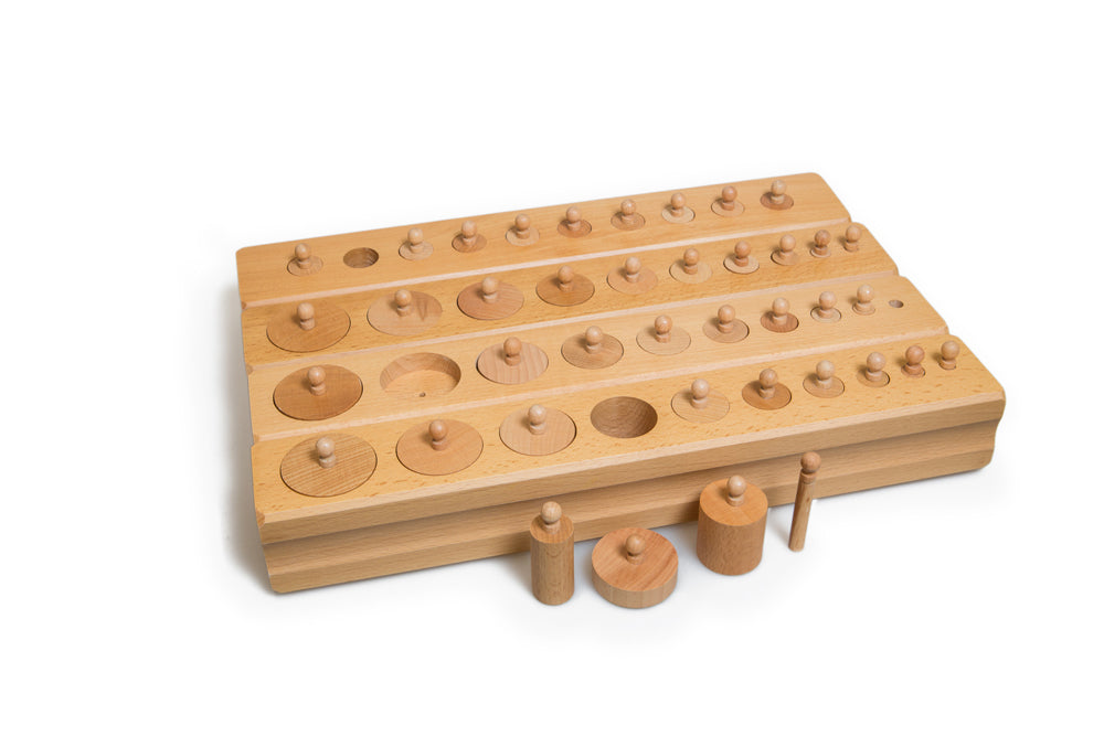 Montessori Knobbed cylinders