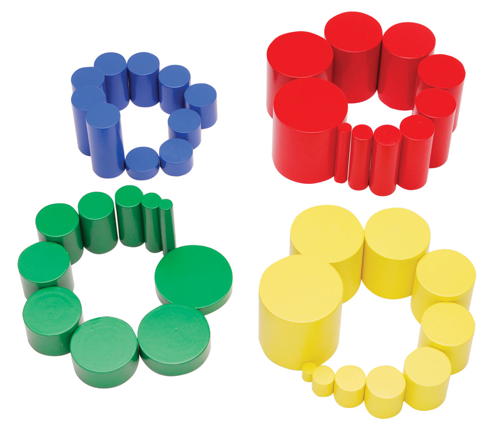 Montessori Knobless Cylinders