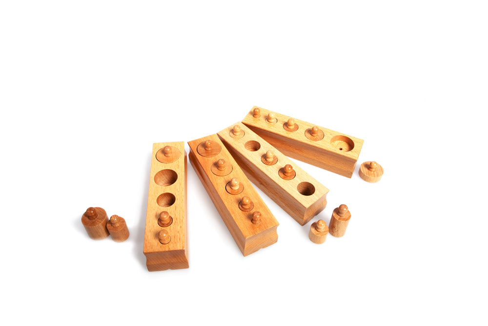 Outlet Discount Mini knobbed cylinders Block 4
