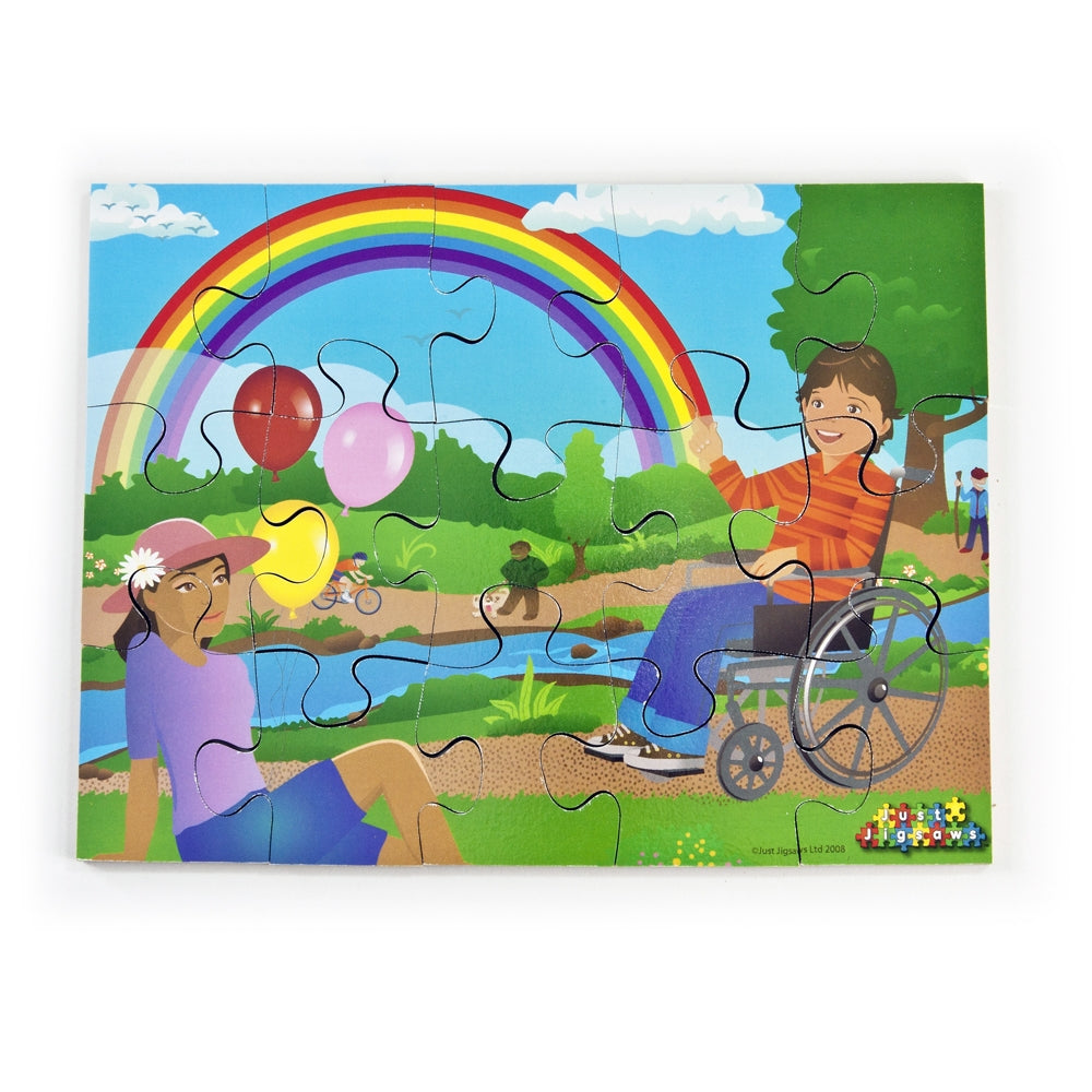 Set of 8 Weather Jigsaw Puzzles