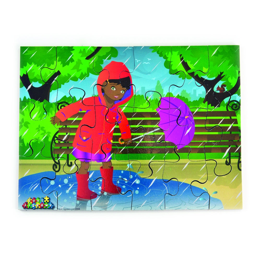 Set of 8 Weather Jigsaw Puzzles