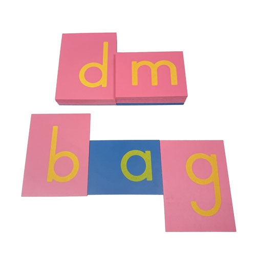 Montessori Sandpaper Letters - Lower Case Print