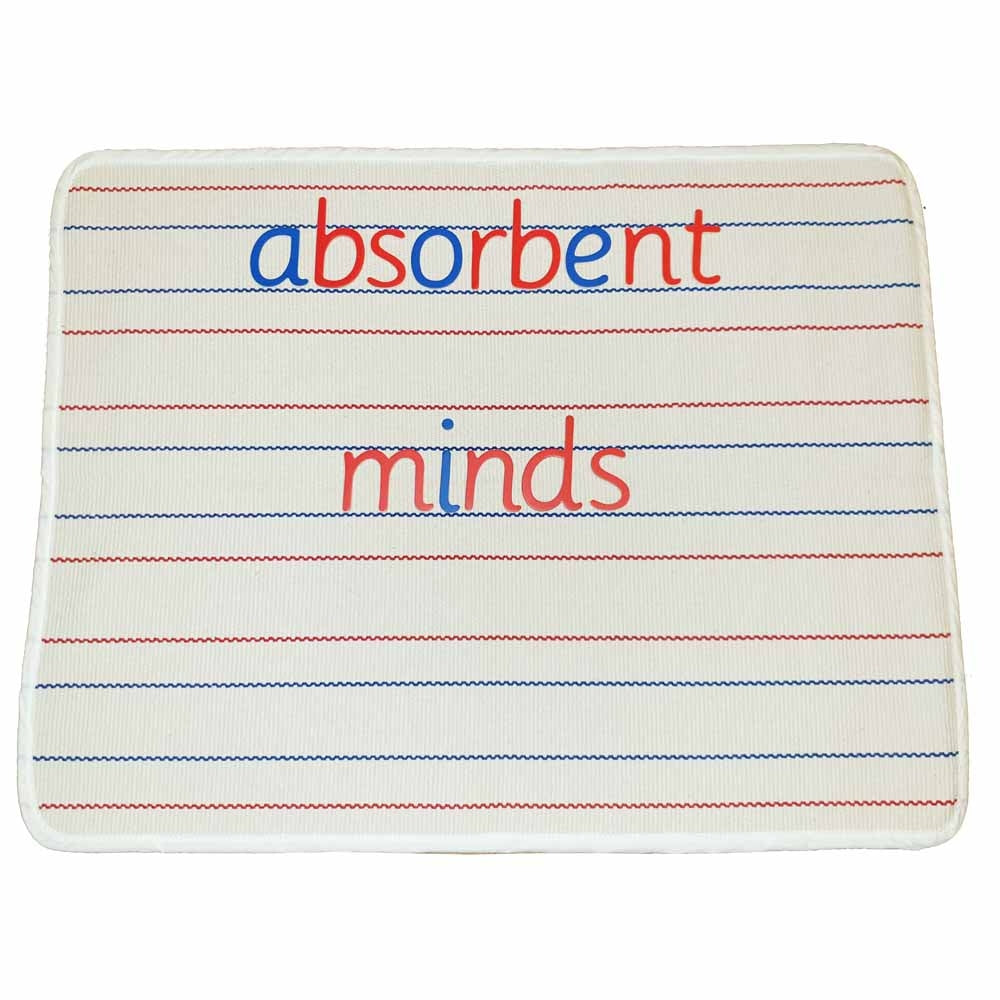 Montessori Spelling Mat for large movable alphabet (triple)
