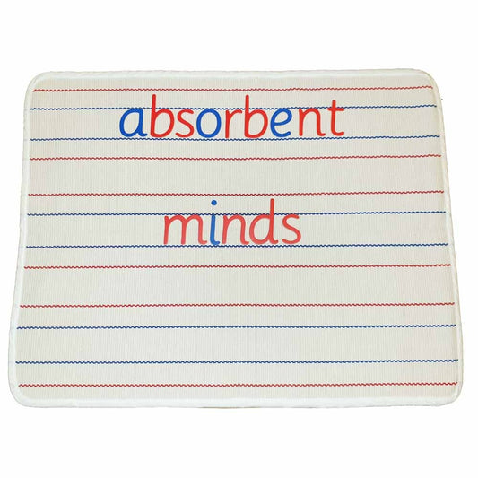 Montessori Spelling Mat for large movable alphabet (triple)