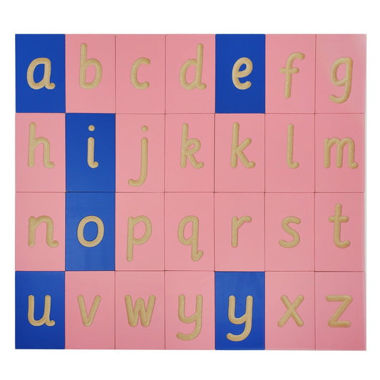 Single Replacement Mini Grooved Letter Tile: Sassoon Lower Case
