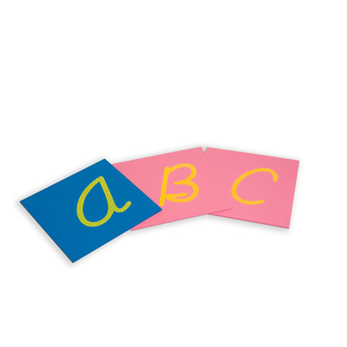 Montessori Sandpaper Capital Letters Cursive Upper Case