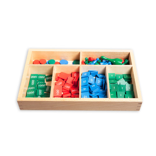 Montessori Stamp Game