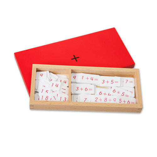 Montessori Addition Equations and Sums Box