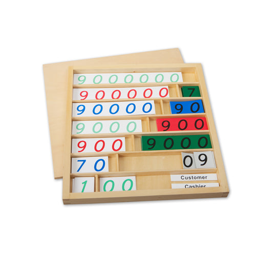 Montessori Bank Game (multilingual)