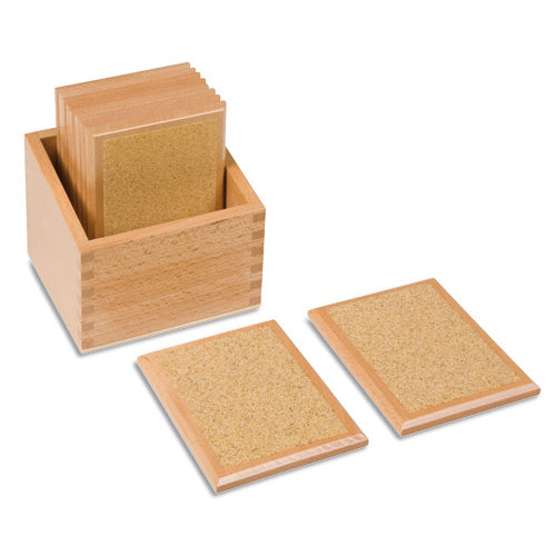 Nienhuis Montessori Rough Gradation Tablets