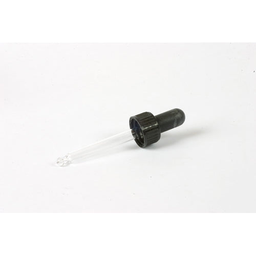 Nienhuis Montessori Spares Tasting Exercise: Dropper With Screw Cap - Black/Black