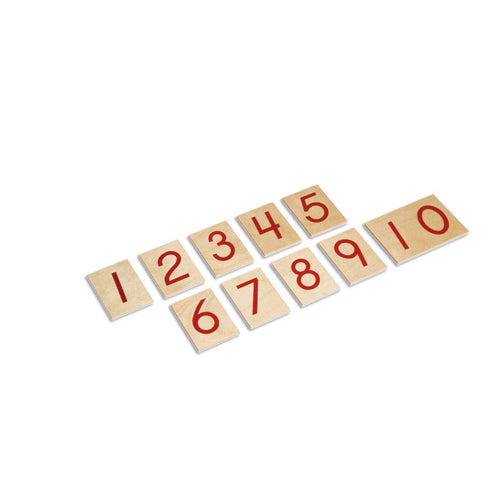 Nienhuis Montessori Printed Numerals, US Print