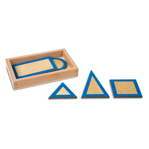 Nienhuis Montessori Geometric Plane Figures With Box