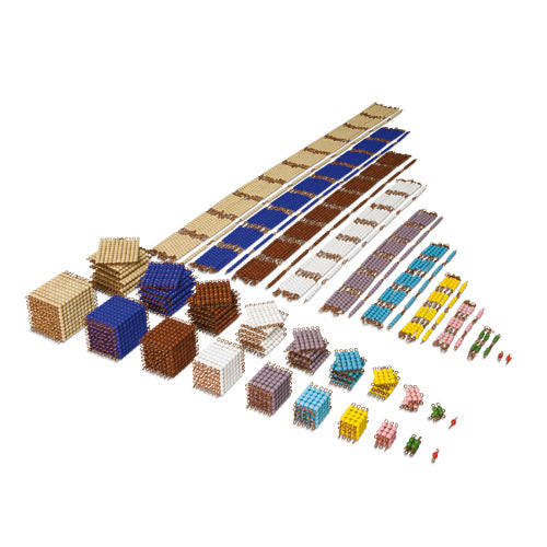 Nienhuis Montessori Bead Material, Individual Beads, Glass