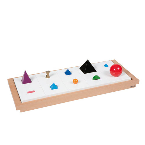 Nienhuis Montessori 3D Wooden Grammar Symbols