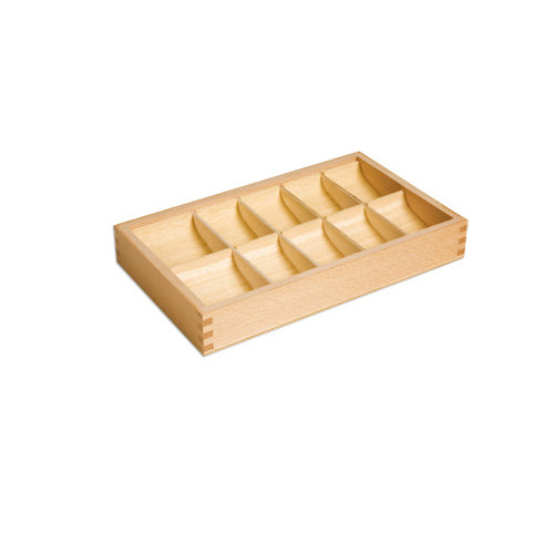 Nienhuis Montessori Grammar Symbols Box With 10 Compartments