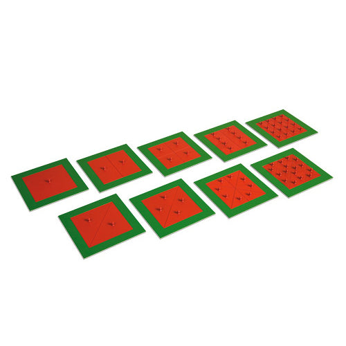 Nienhuis Montessori Metal Squares