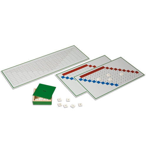 Nienhuis Montessori Subtraction Working Charts