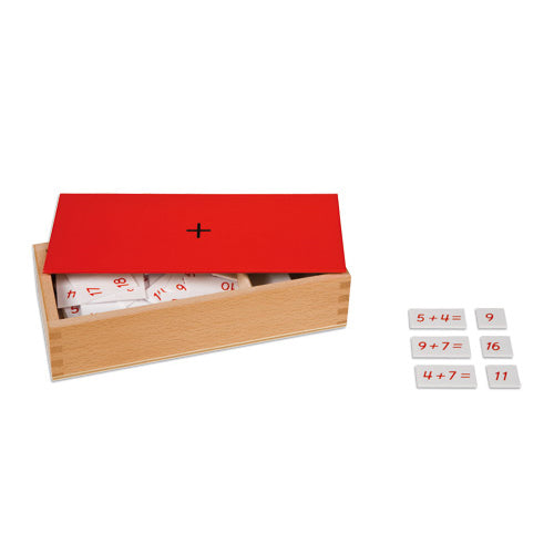 Nienhuis Montessori Addition Equations And Sums Box