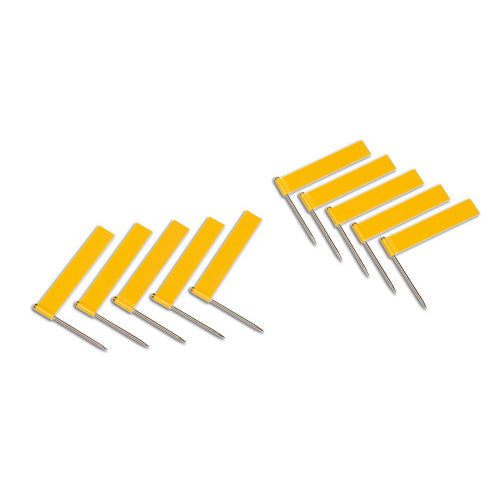 Nienhuis Montessori Extra Flags, Per 10, Yellow