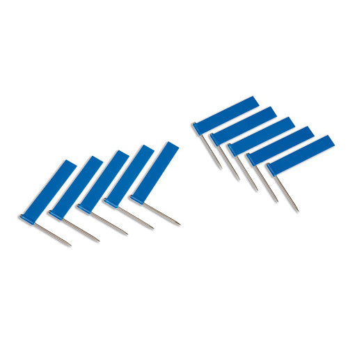 Nienhuis Montessori Extra Flags, Per 10, Blue