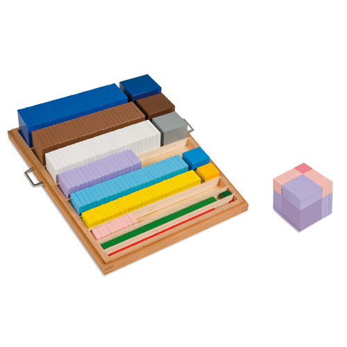 Nienhuis Montessori Cubing Material