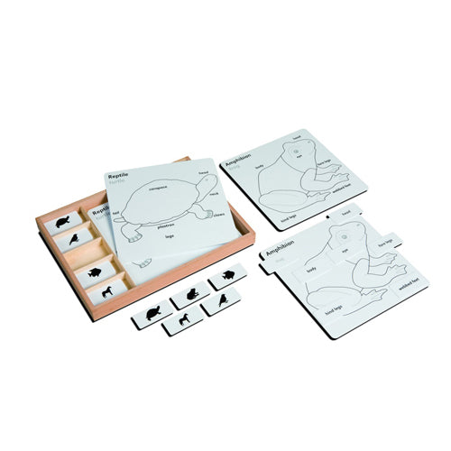 Nienhuis Montessori Animal Puzzle Activity Set