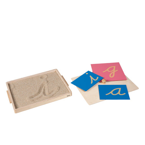 Nienhuis Montessori Sandpaper Letter Tracing Tray