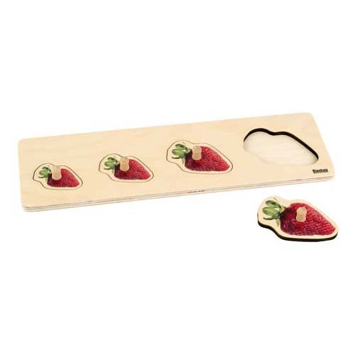 Nienhuis Toddler Puzzle: 4 Strawberries (NL)