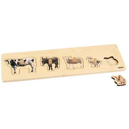 Nienhuis Toddler Puzzle: 5 Farm Animals (NL)