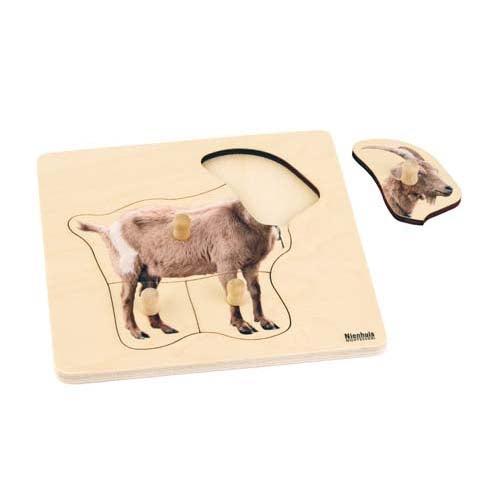 Nienhuis Toddler Puzzle: Goat (NL)
