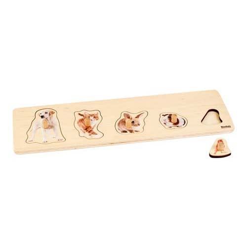 Nienhuis Toddler Puzzle: 5 Pets (NL)