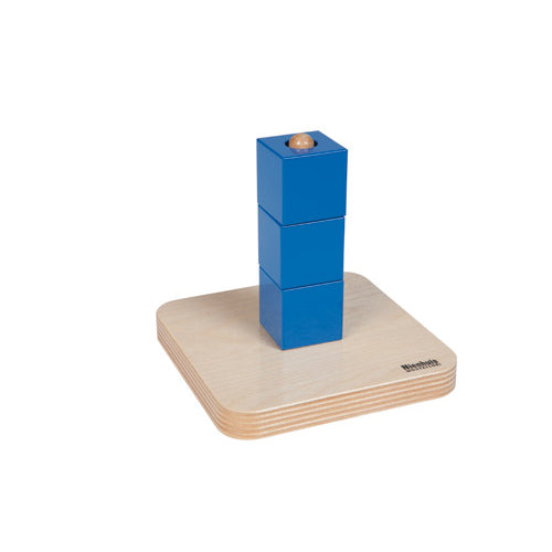 Nienhuis Montessori Cubes On Vertical Dowel