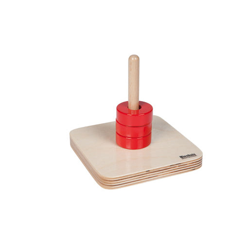 Nienhuis Montessori Discs On Vertical Dowel