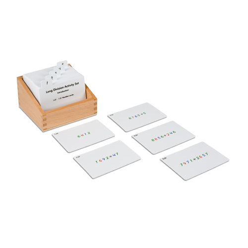 Nienhuis Montessori Long Division Activity Set