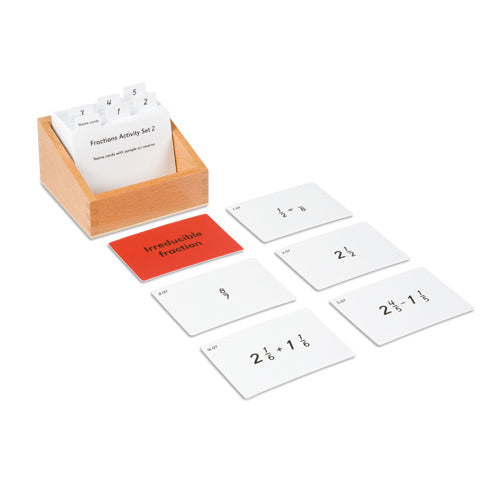 Nienhuis Montessori Fractions Activity Set 2