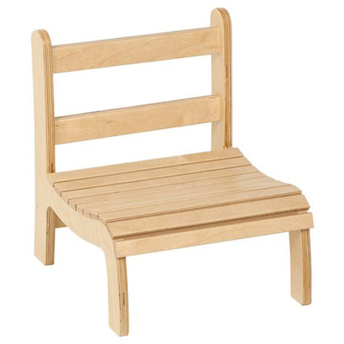 Nienhuis Montessori Slatted Chair: Low (13Â cm)