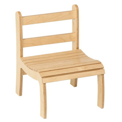Nienhuis Montessori Slatted Chair: High (17.5Â cm)