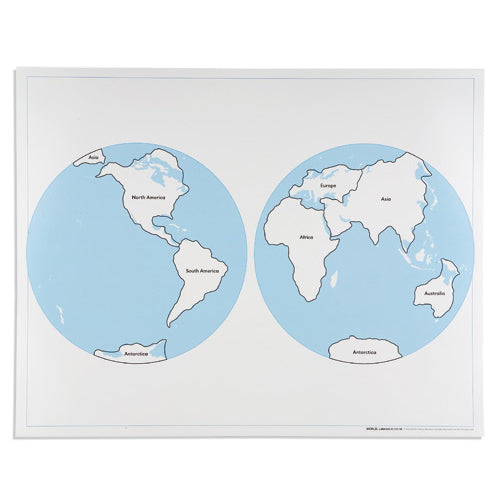 Nienhuis Montessori Csm, World Control map Labelled