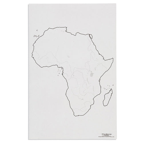 Nienhuis Montessori Csm, Paper Maps Africa Waterways