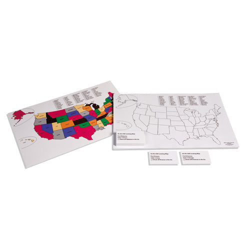 Nienhuis Montessori Csm, Usa Location Color Set