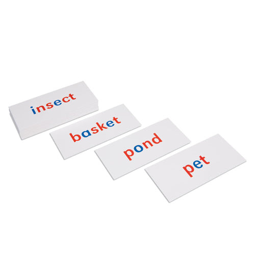 Nienhuis Montessori Csm, Phonetic Flash Cards