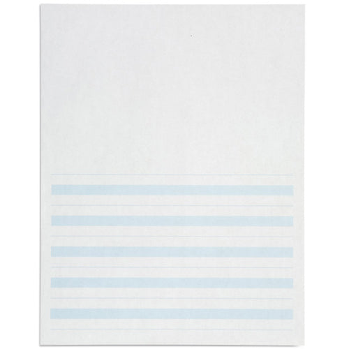 Nienhuis Montessori Csm, Writing Paper Blue Lined 8.5 X 11