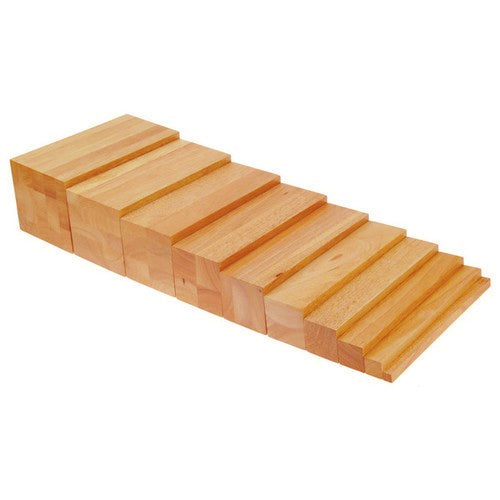 Montessori Natural Broad Brown Stair