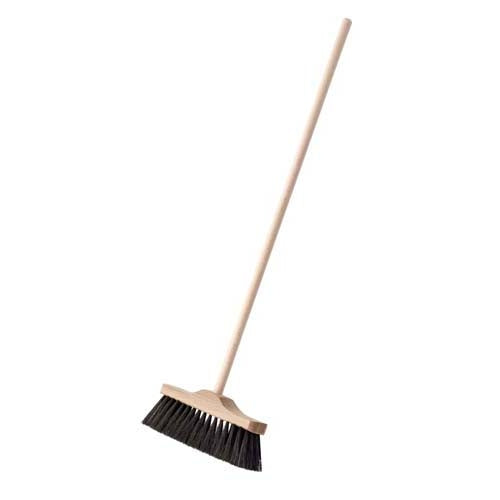 Nienhuis Indoor Broom: 49cm with natural soft brown bristles (NL)